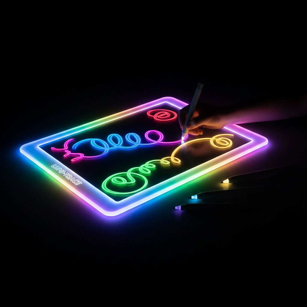 لوح رسم ضوئي للأطفال - LED