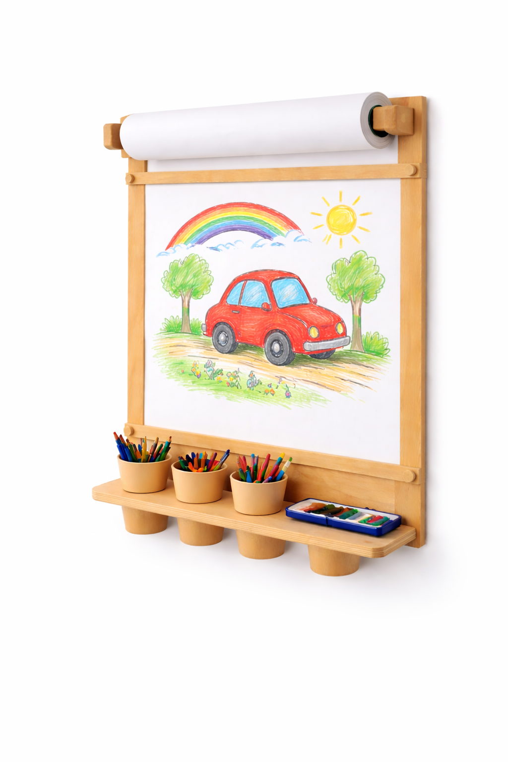 لوحة رسم خشبية للأطفال